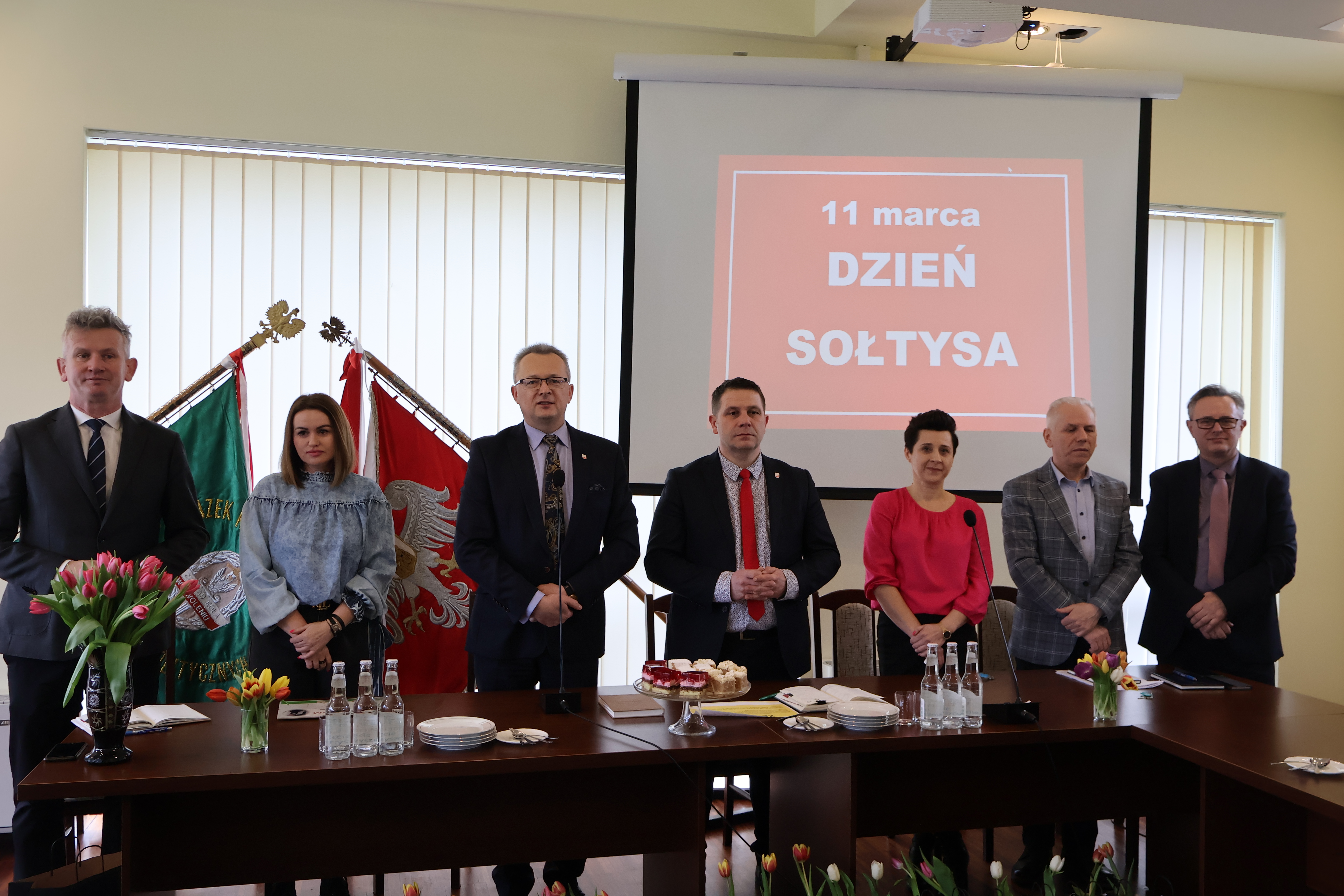 Życzenia sołtysom złozyli samorządowcy z gminy Zwoleń